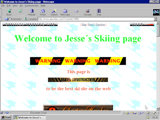 Illustration for article titled Remember the Hilarious Horror of Geocities with This Website
